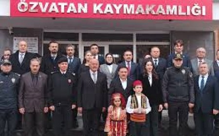 Vali Gökmen Çiçek, Özvatan'da İncelemelerde Bulundu