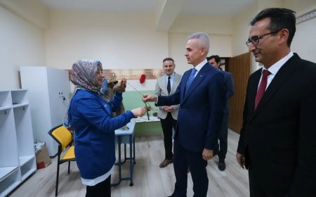 Karaman'da BİLSEM'de Geleneksel Sanatlar Etkinliği