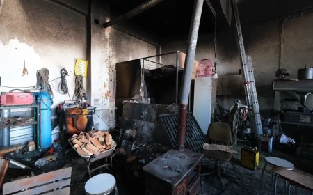 Karaman'da Yangında Hasar Gören Paralar İncelenmek Üzere Gönderildi