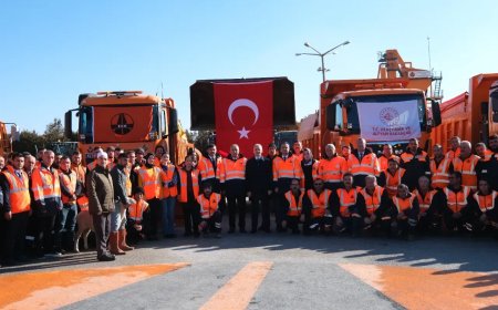 Karaman'da Karla Mücadele Sezonu Başladı