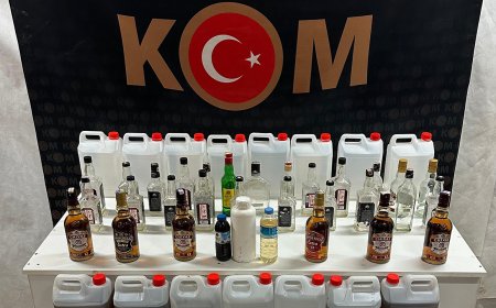 Eskişehir'de Kaçak İçki Operasyonu