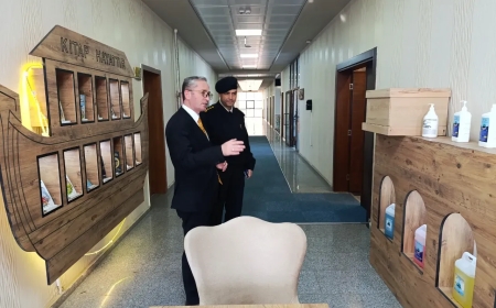 Jandarma Müfettişi Ağrı'da Eğitim Projelerini İnceledi