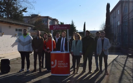 CHP Gençlik Kolları Gençlerin Bütçe Taleplerini Dile Getirdi