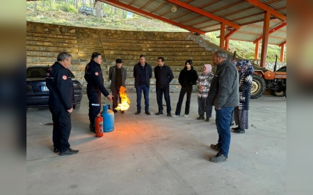 Muğla Büyükşehir İtfaiyesi 13 İlçede Eğitim Verdi