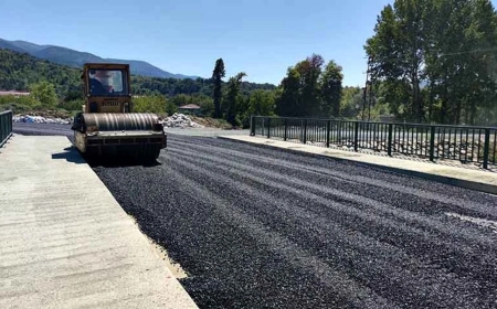 Devrek'te 1860 Ton Asfalt Çalışması Başladı