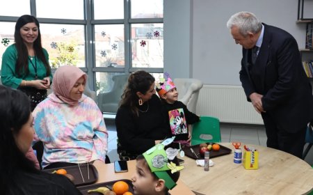 Başkan Özdemir’den Çalı Kadın ve Çocuk Akademisi’ne Ziyaret