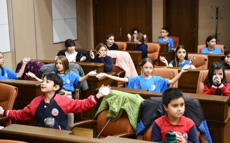 Çocuklar Meclis Başkanını Seçti
