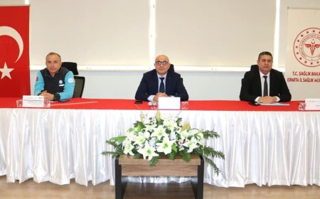 Burdur İl Sağlık Müdürü Isparta'da ASKOM Toplantısına Katıldı