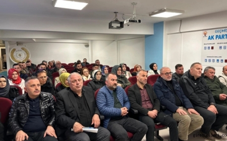 AK Parti Giresun Teşkilatı Haftalık Olağan İlçe Yönetim Kurulu Toplantısını Gerçekleştirdi