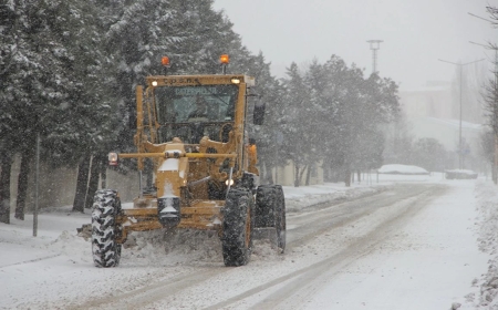 Çerkezköy'de Kar Alarmı Verildi