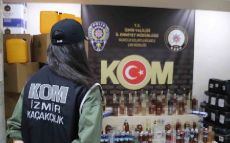 İzmir’de Yılbaşı Öncesi 41 Sahte Alkol Operasyonu