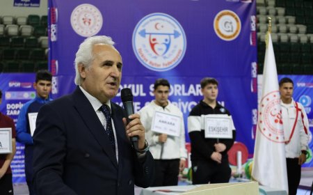 Okul Sporları Halter Şampiyonası Açılışı Muğla'da Gerçekleşti