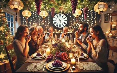 Yılbaşında 12 Üzüm Yeme Geleneği: 100 Yıllık Ritüel