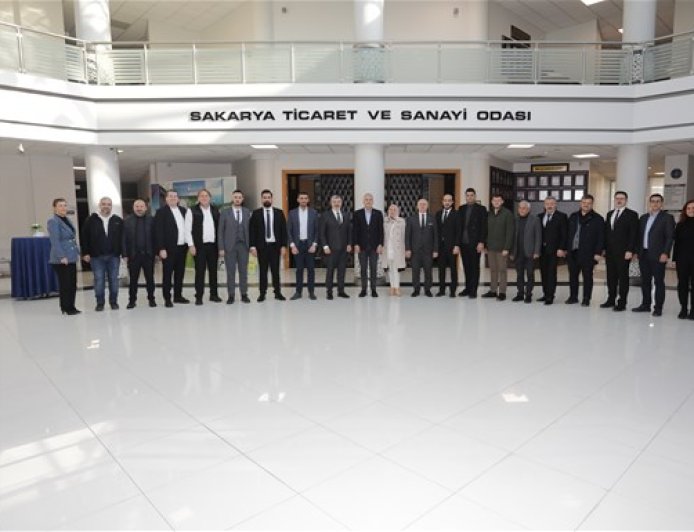 Çerkezköy TSO’dan Sakarya’ya Sektörel İşbirliği Ziyareti