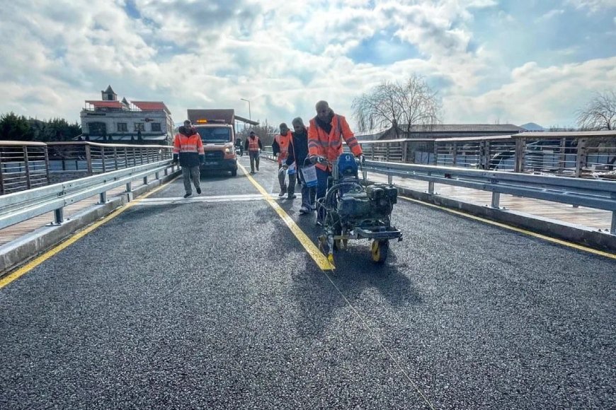 Avanos'un Tarihi Taş Köprüsü Yeniden Güçlendi