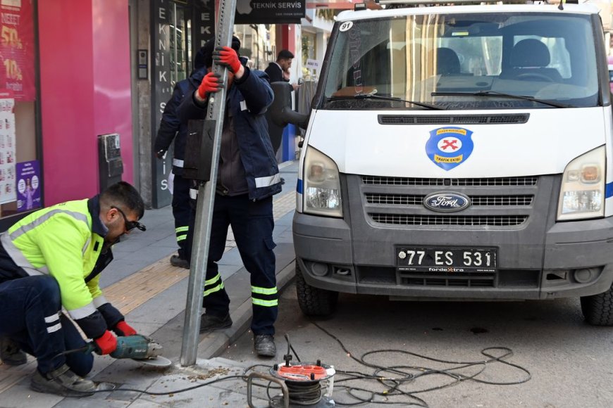 Fatih Caddesi Sinyalizasyon Sistemine Kavuşuyor