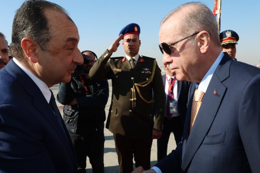 Cumhurbaşkanı Erdoğan Mısır'da Sisi ve Pezeşkiyan ile Görüşecek