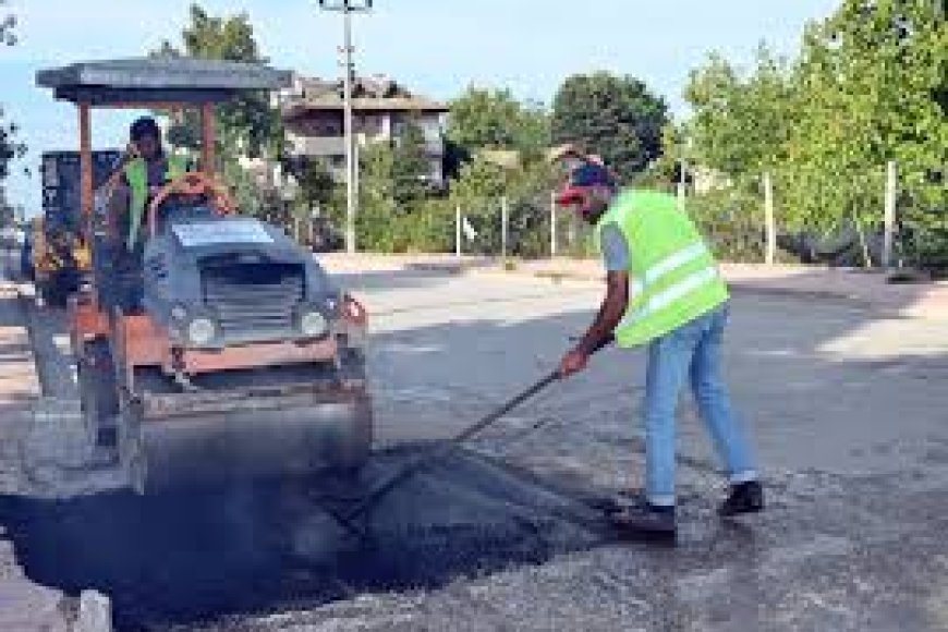 Yalova’da Asfalt Yama Çalışmaları Sürüyor