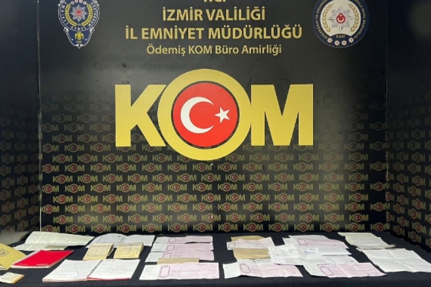 İzmir Polisi Tefeci Operasyonu Düzenledi