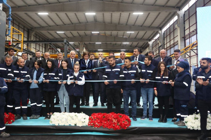 ARFEM Alüminyum Fabrikası Diyarbakır’da Açıldı