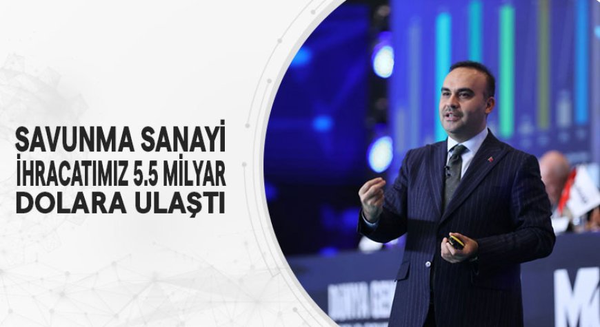 Savunma Sanayi İhracatımız 5,5 Milyar Dolara Ulaştı