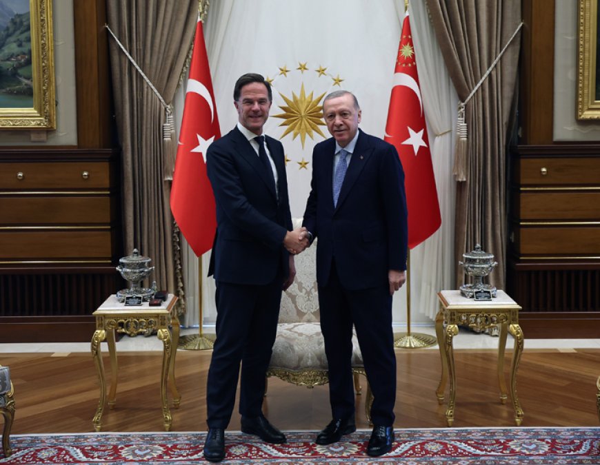 Cumhurbaşkanı Erdoğan, NATO Genel Sekreteri Mark Rutte’yi Kabul Etti