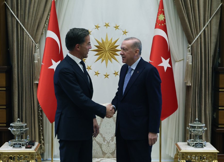 Cumhurbaşkanı Erdoğan, NATO Genel Sekreteri Mark Rutte’yi Kabul Etti