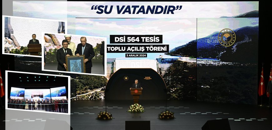 564 Tesisin Toplu Açılışı Cumhurbaşkanı Erdoğan’ın Himayelerinde Gerçekleştirildi