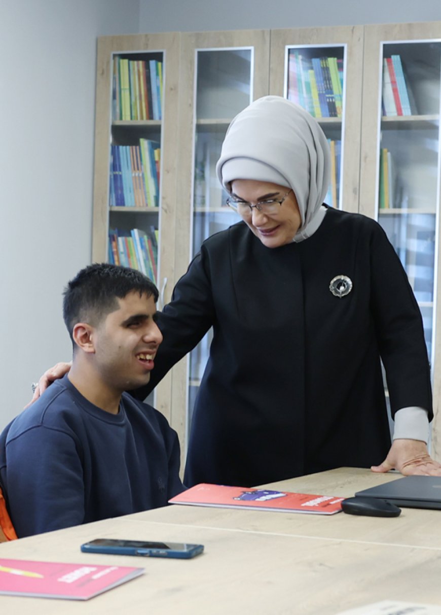 Emine Erdoğan, Hatay Engelli Sosyal Girişimcilik Merkezi’nin Açılışını Gerçekleştirdi