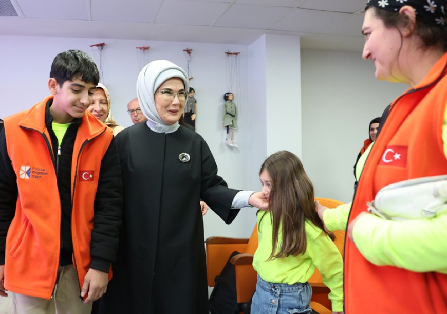 Emine Erdoğan, Hatay Engelli Sosyal Girişimcilik Merkezi’nin Açılışını Gerçekleştirdi