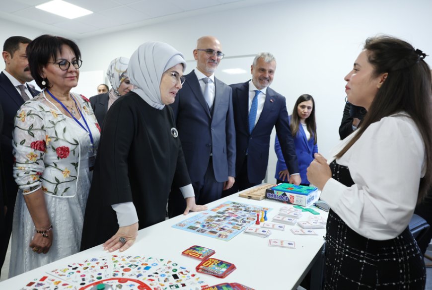 Emine Erdoğan, Hatay Engelli Sosyal Girişimcilik Merkezi’nin Açılışını Gerçekleştirdi