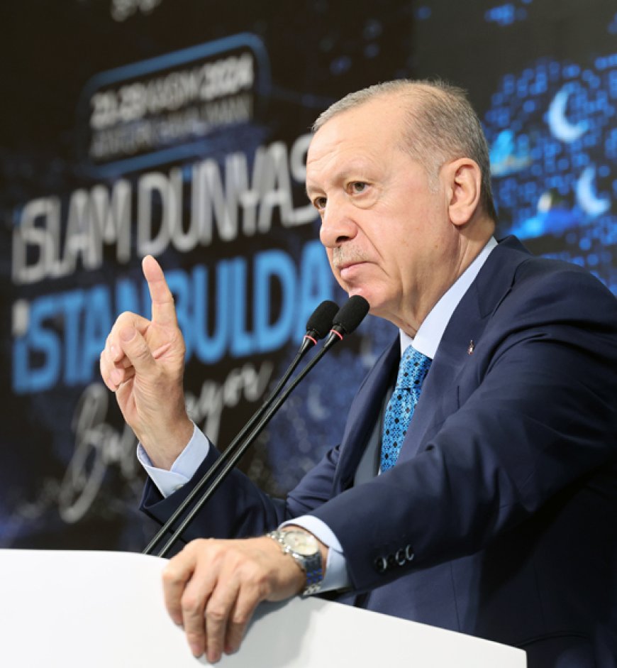 Cumhurbaşkanı Erdoğan: "Filistin’de ve Lübnan’da İşlenen İnsanlık Suçları Görmezden Geliniyor"