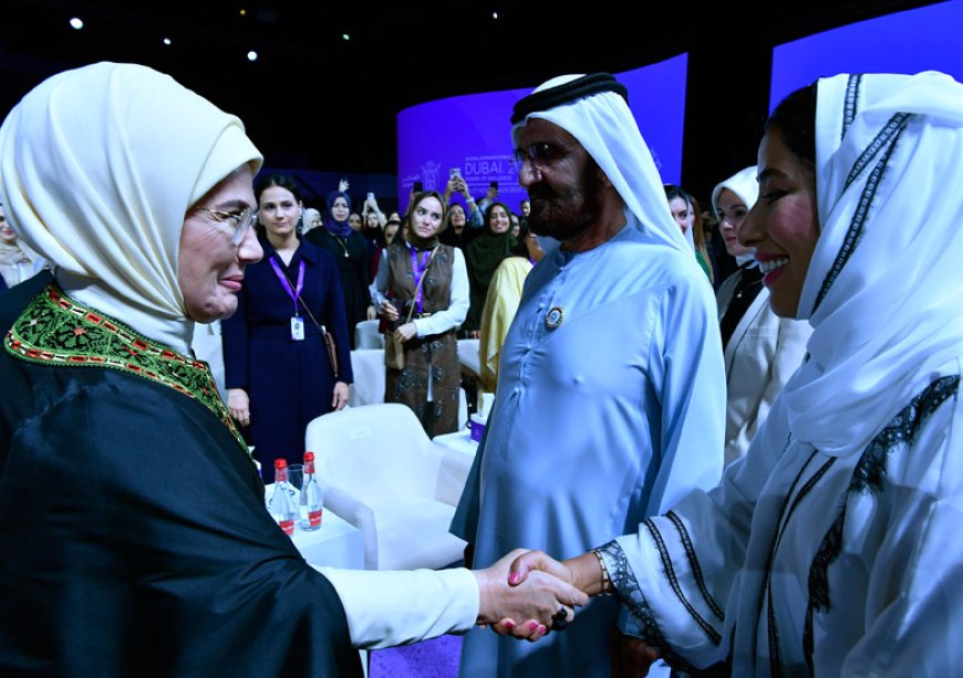 Emine Erdoğan, Dubai Küresel Kadınlar Forumu’nun Açılışına Katıldı