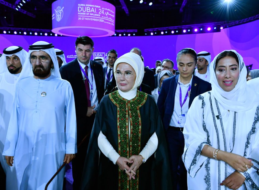 Emine Erdoğan, Dubai Küresel Kadınlar Forumu’nun Açılışına Katıldı