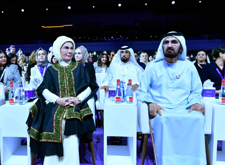 Emine Erdoğan, Dubai Küresel Kadınlar Forumu’nun Açılışına Katıldı