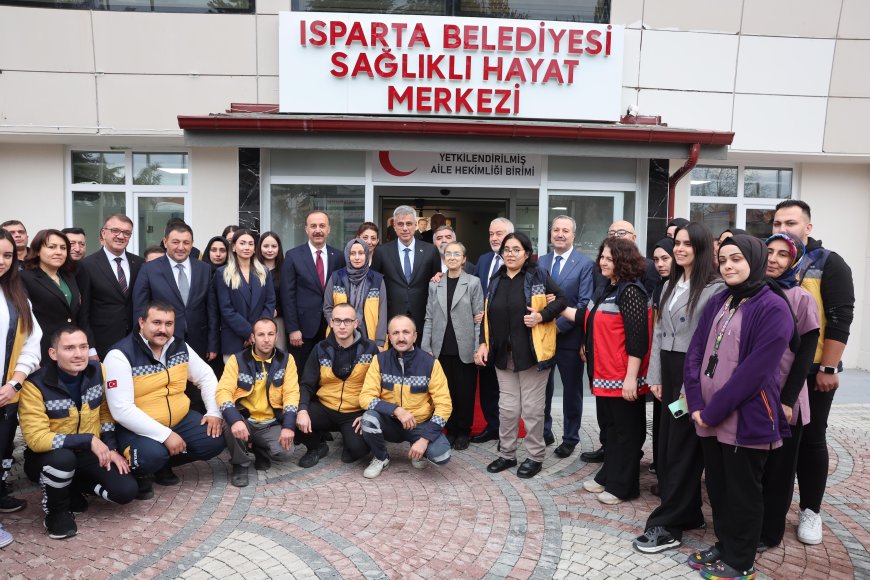 Sağlık Bakanı Prof. Dr. Kemal Memişoğlu’nun Isparta Ziyareti