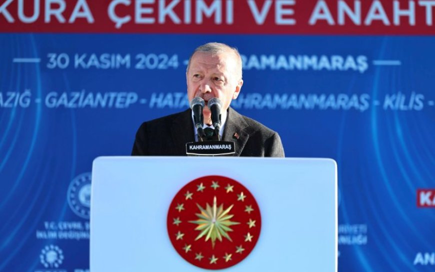 Cumhurbaşkanı Erdoğan ve İçişleri Bakanı Yerlikaya Katılımıyla Deprem Konutları Kura Çekimi ve Anahtar Teslim Töreni Gerçekleştirildi