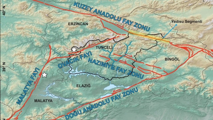 Erzincan ile Yedisu Arasındaki Fay Hattının Bir Hamlede Kırılması Bekleniyor