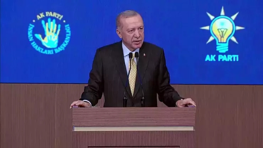 Cumhurbaşkanı Erdoğan: "İnsan Hakları Evrensel Beyannamesi Uygulamada Kadük Kalmıştır"