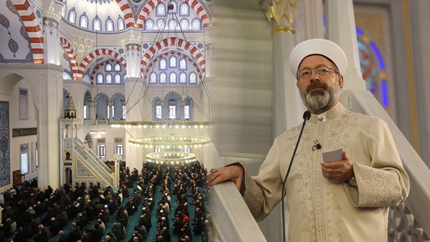 Diyanet İşleri Başkanı Ali Erbaş, Kırıkkale'de Hutbe Verdi