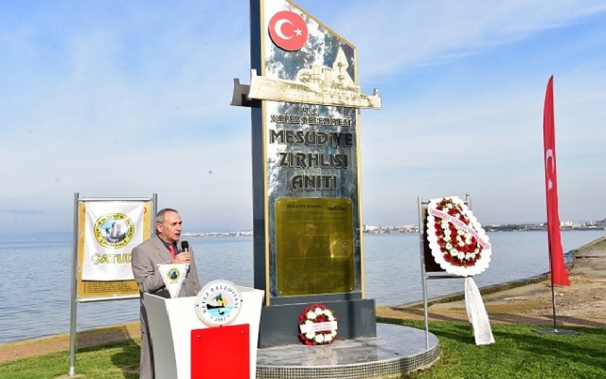 Çanakkale'de Mesudiye Zırhlısı Şehitleri Anıldı