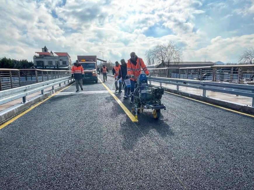 Avanos'un Tarihi Taş Köprüsü Yeniden Güçlendi