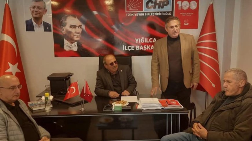 CHP Yığılca'da Yerel Sorunları Masaya Yatırdı