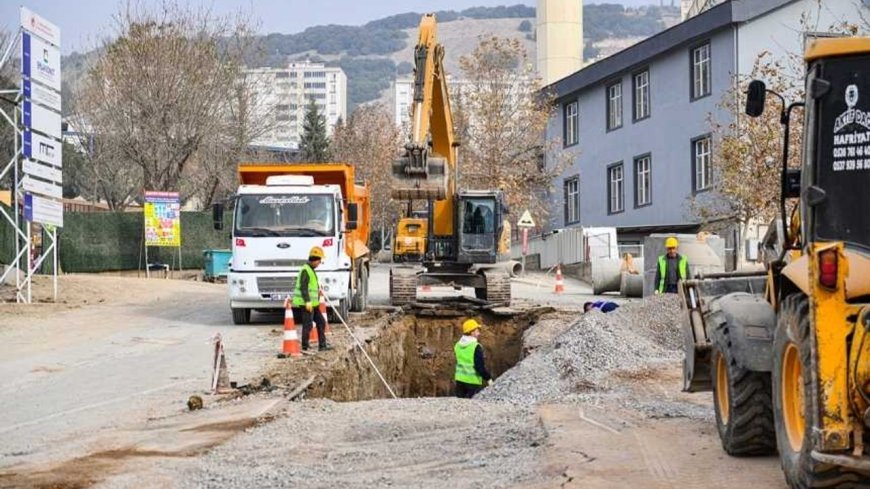 Dulkadiroğlu'nda Altyapı Çalışmaları Devam Ediyor