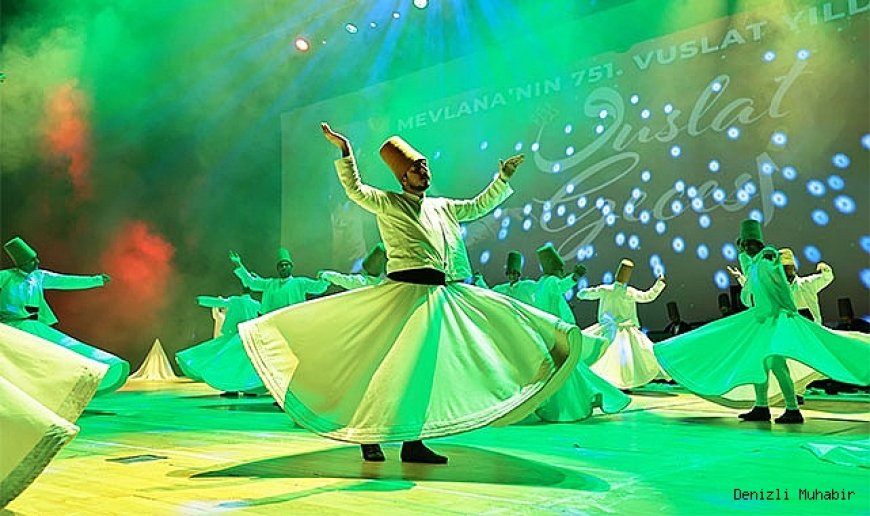 Denizli'de Mevlana Anma Programı Düzenlendi