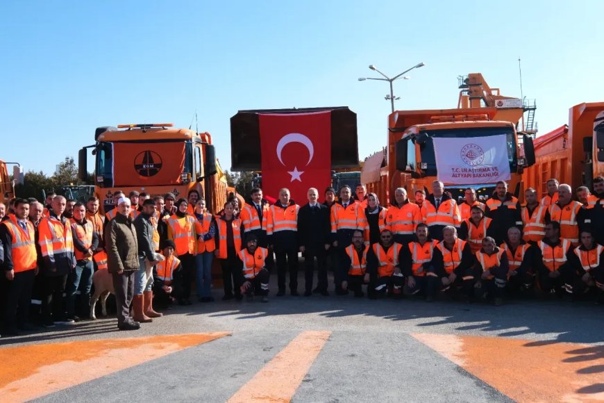 Karaman'da Karla Mücadele Sezonu Başladı