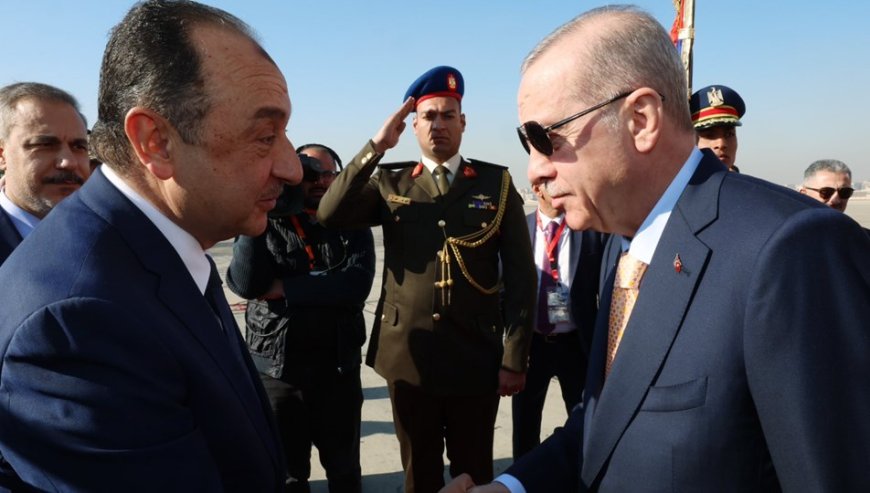 Cumhurbaşkanı Erdoğan Mısır'da Sisi ve Pezeşkiyan ile Görüşecek