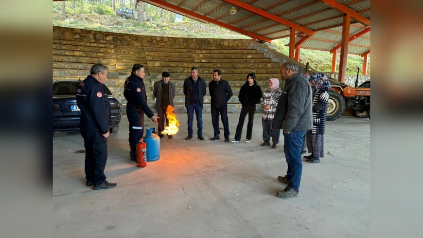 Muğla Büyükşehir İtfaiyesi 13 İlçede Eğitim Verdi