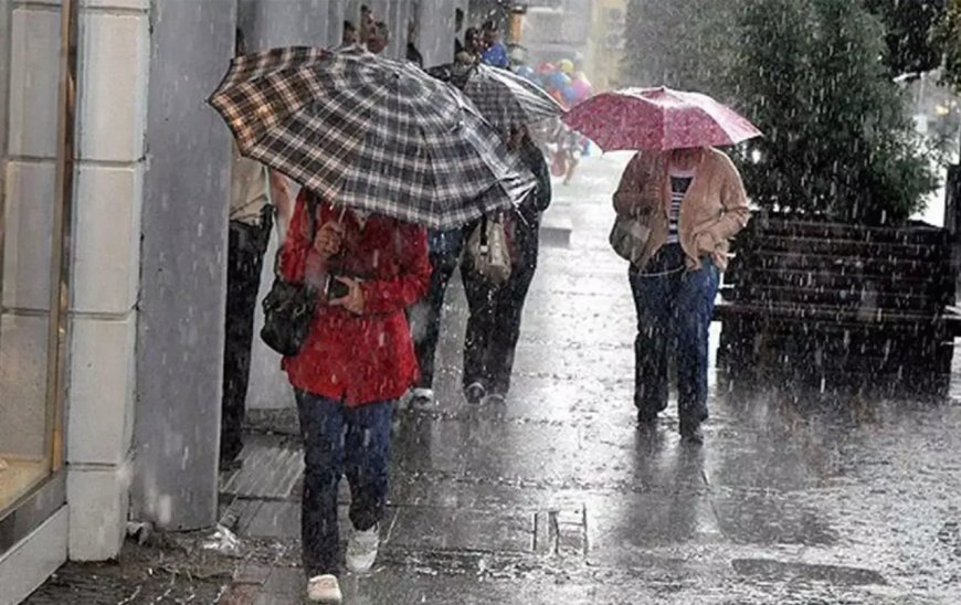 Meteoroloji Uyardı: Kuvvetli Sağanak Yağış Geliyor