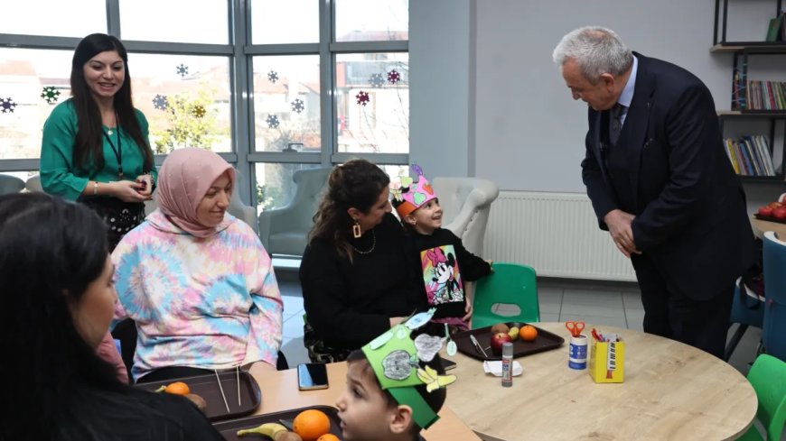 Başkan Özdemir’den Çalı Kadın ve Çocuk Akademisi’ne Ziyaret